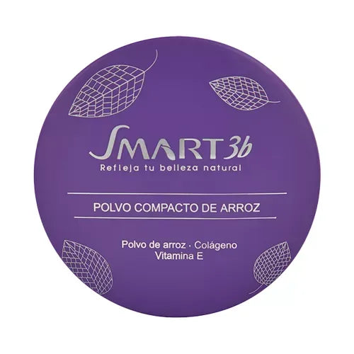 Polvo Compacto de Arroz Smart 3B X 14 Gr