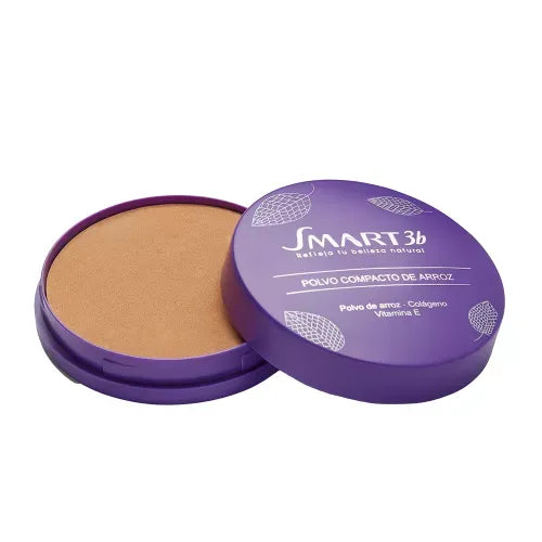 Polvo Compacto de Arroz Smart 3B X 14 Gr