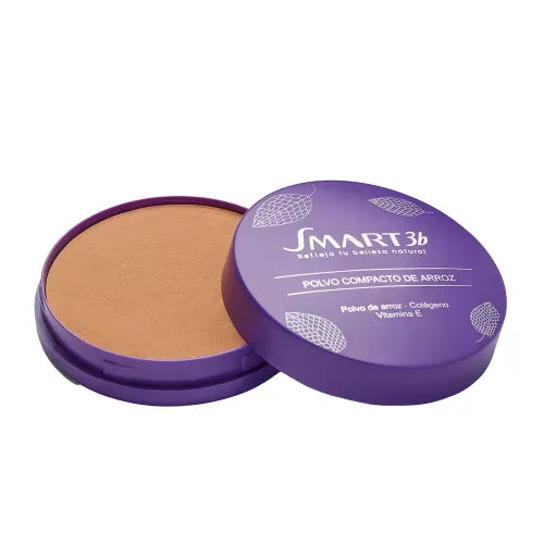 Polvo Compacto de Arroz Smart 3B X 14 Gr