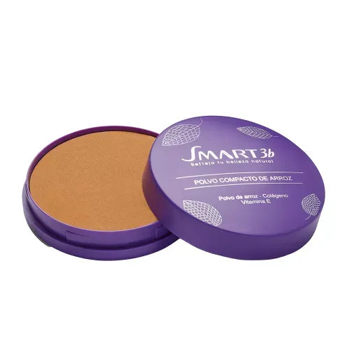 Polvo Compacto de Arroz Smart 3B X 14 Gr