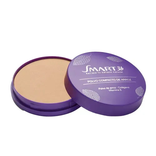 Polvo Compacto de Arroz Smart 3B X 14 Gr