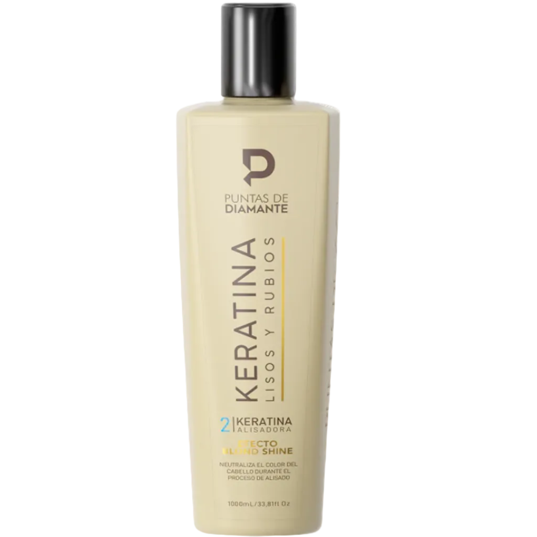Keratina Alisadora Paso 2 Rubios Puntas De Diamante