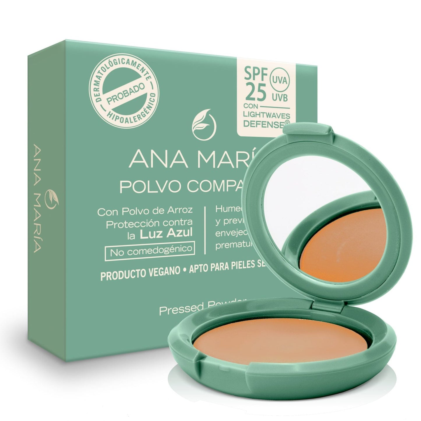 Polvo Compacto SPF 25 Ana María X 15 G