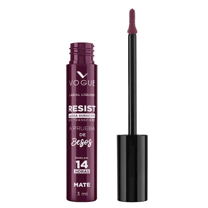 Labial Líquido Resist A Prueba De Besos Vogue