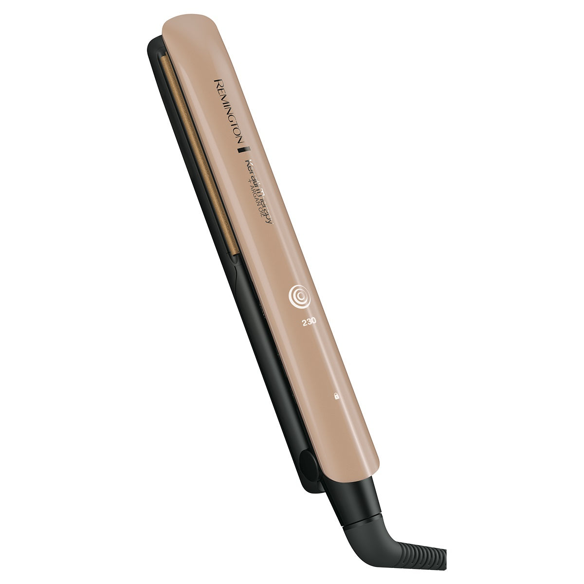 Plancha Alisadora Keratin  Y Aceite de Argán S8599 Remington