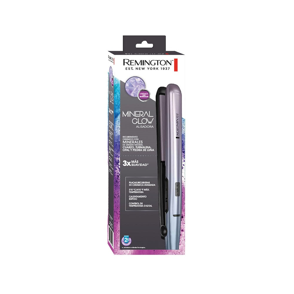 Plancha Alisadora Mineral Glow Remington