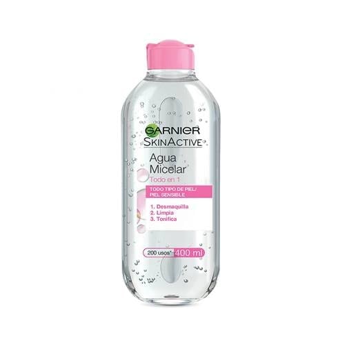 Agua Micelar Todo-En-1 Garnier X 400 mL
