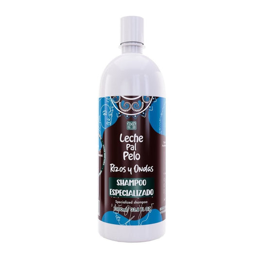 Shampoo Especializado Rizos Y Ondas  Leche Pal Pelo X 1000 mL