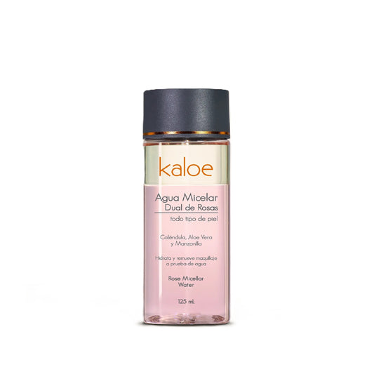 Agua Micelar Dual de Rosas Kaloe X 125 mL