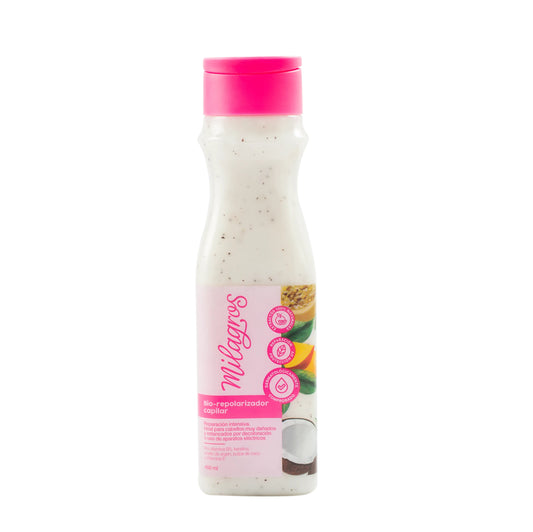 Tratamiento Bio Repolarizador Capilar Milagros X 450 mL