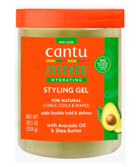 Gel Styling Hydrating Avocado Cantu X 524 Gr
