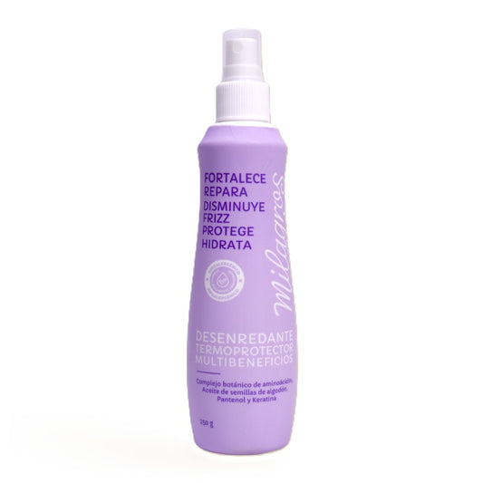 Desenredante Termoprotector Multibeneficios Milagros X 250 mL