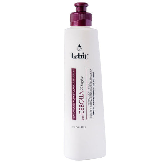 Tratamiento Acondicionador Con Cebolla Y Jengibre Lehit