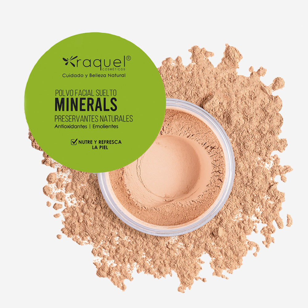 Polvo Suelto Minerals Con Avena Y Trigo Raquel