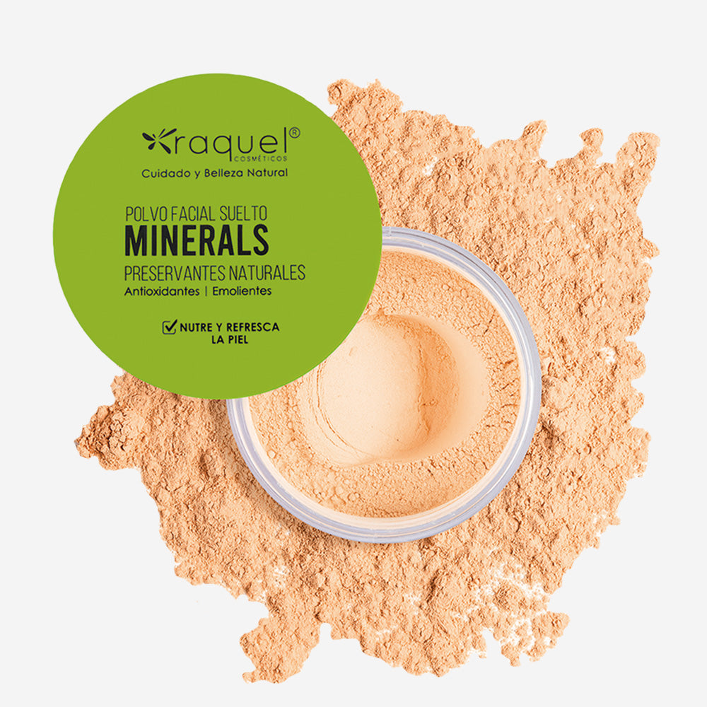 Polvo Suelto Minerals Con Avena Y Trigo Raquel