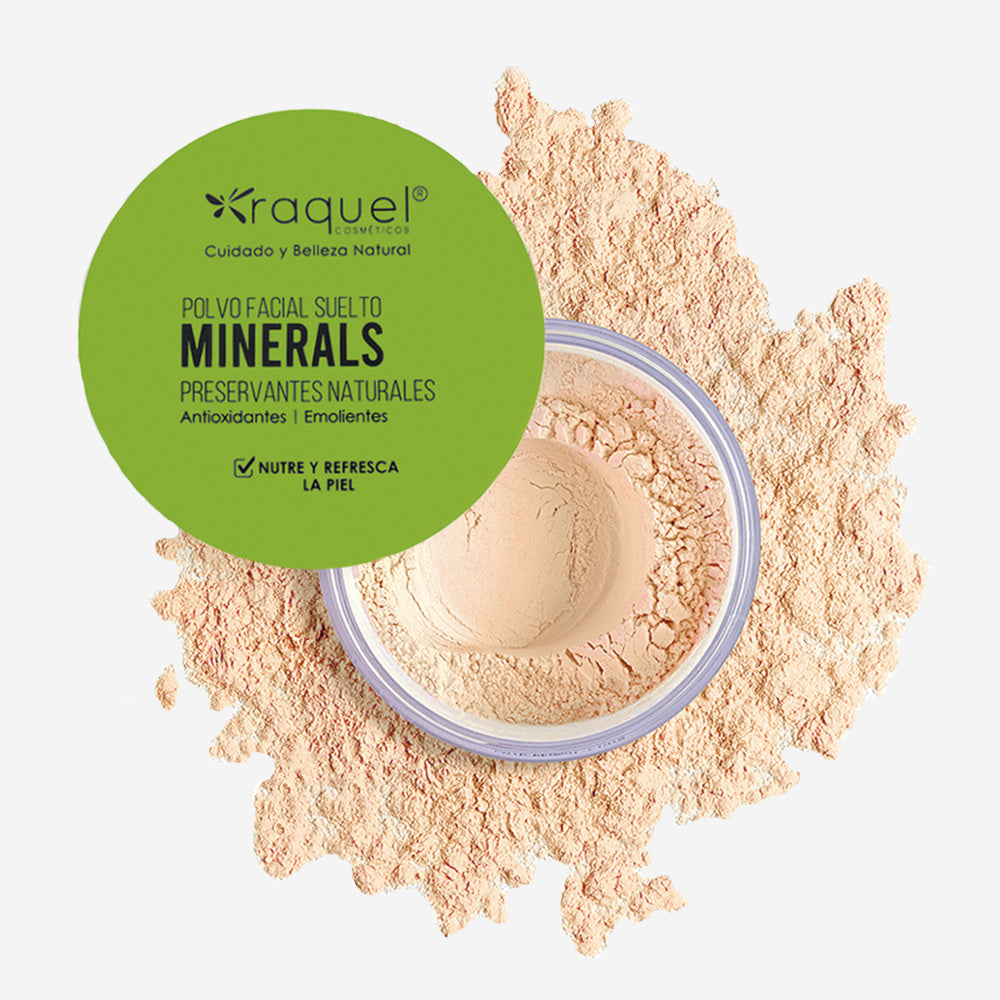 Polvo Suelto Minerals Con Avena Y Trigo Raquel