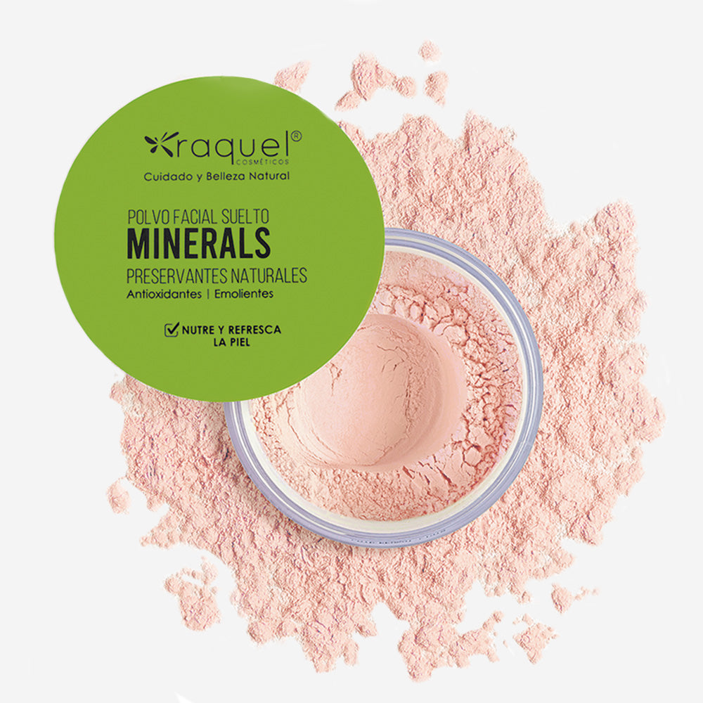 Polvo Suelto Minerals Con Avena Y Trigo Raquel