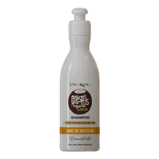 Shampoo Crespos Con Agua De Coco Prokpil X 300 mL