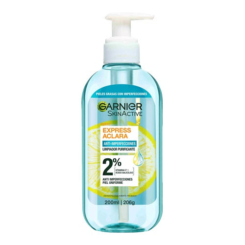 Gel Limpiador Anti-Imperfecciones Garnier X 200 mL