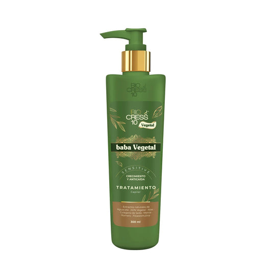 Tratamiento Capilar Baba Vegetal Biocress X 300 mL