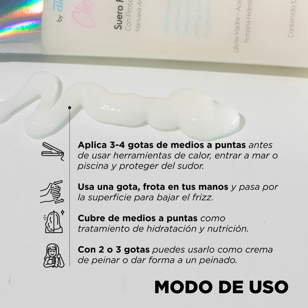 Sérum Reconstructor Capilar Click Hair X 120 mL