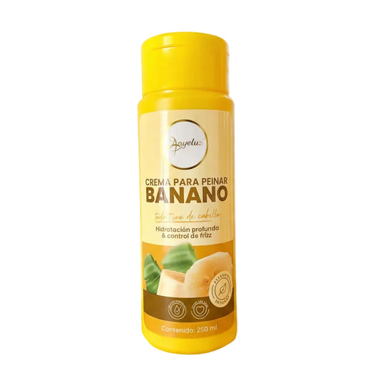 Crema Para Peinar con Banano Anyeluz X 250 mL
