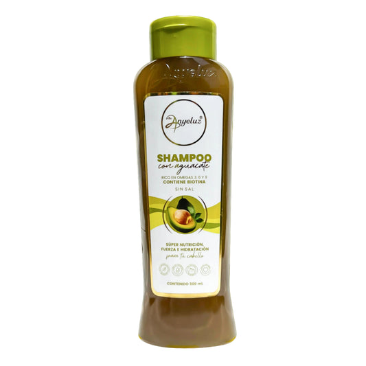 Shampoo con Aguacate Anyeluz X 500 mL