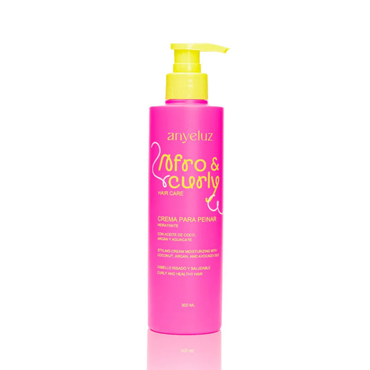 Crema Para Peinar Hidrátate Afro & Curly Anyeluz X 300 mL