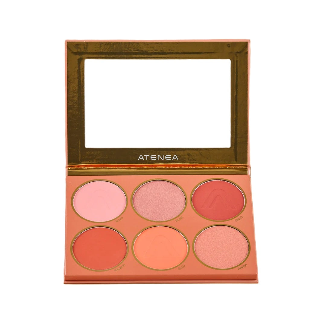 Paleta De Rubores Atenea Atemporal Makeup Expert X 25 G
