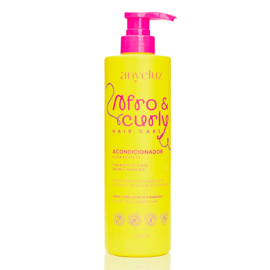 Acondicionador Hidratante Afro & Curly Anyeluz 600 mL