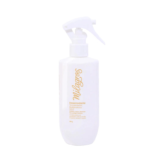 Desenredante Termoprotector Multibeneficios Gold Milagros X 250 mL