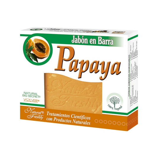 Jabón De Papaya Facial Natural Freshly