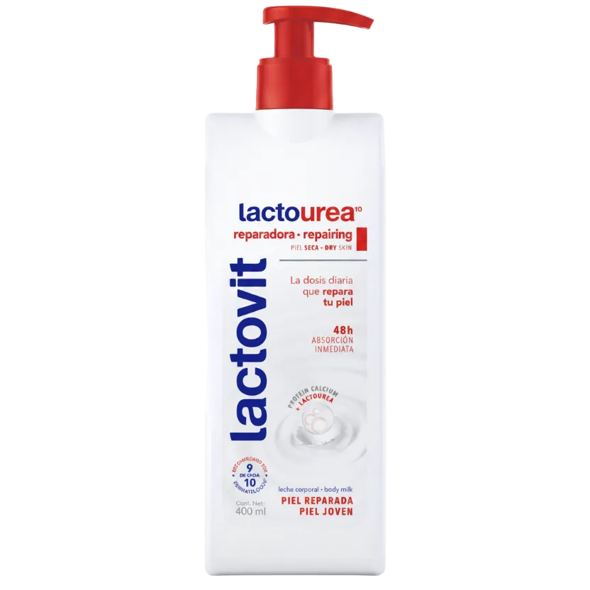 Loción Corporal Reparadora Lactovit x 400 mL