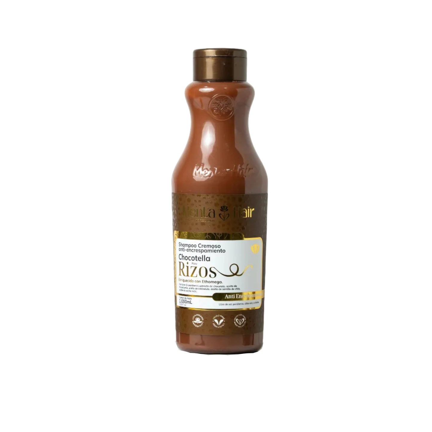 Shampoo Cremoso Chocotella para Rizos Menta Hair X 1.000 mL