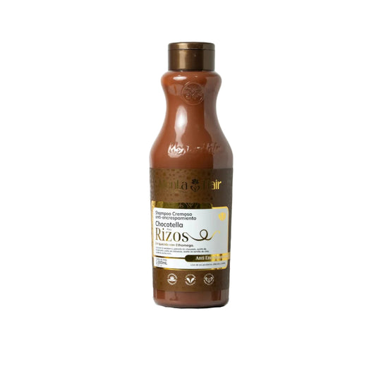 Shampoo Cremoso Chocotella para Rizos Menta Hair X 1.000 mL