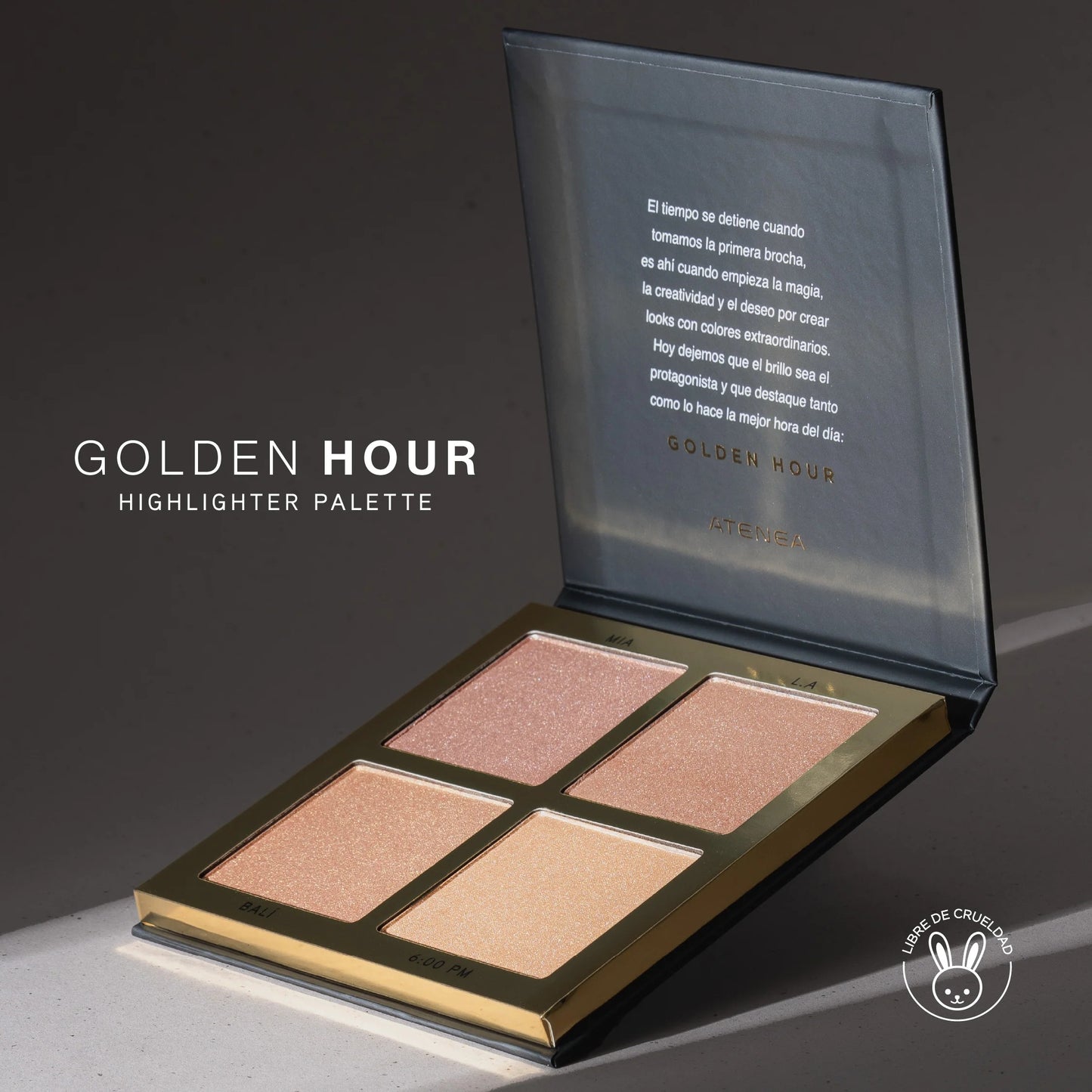 Paleta de Iluminadores Golden Hour Atenea