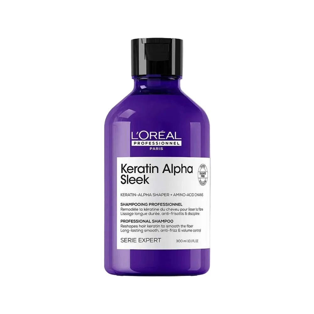 Shampoo Keratin Alpha Sleek Serie Expert L'oreal Professionel