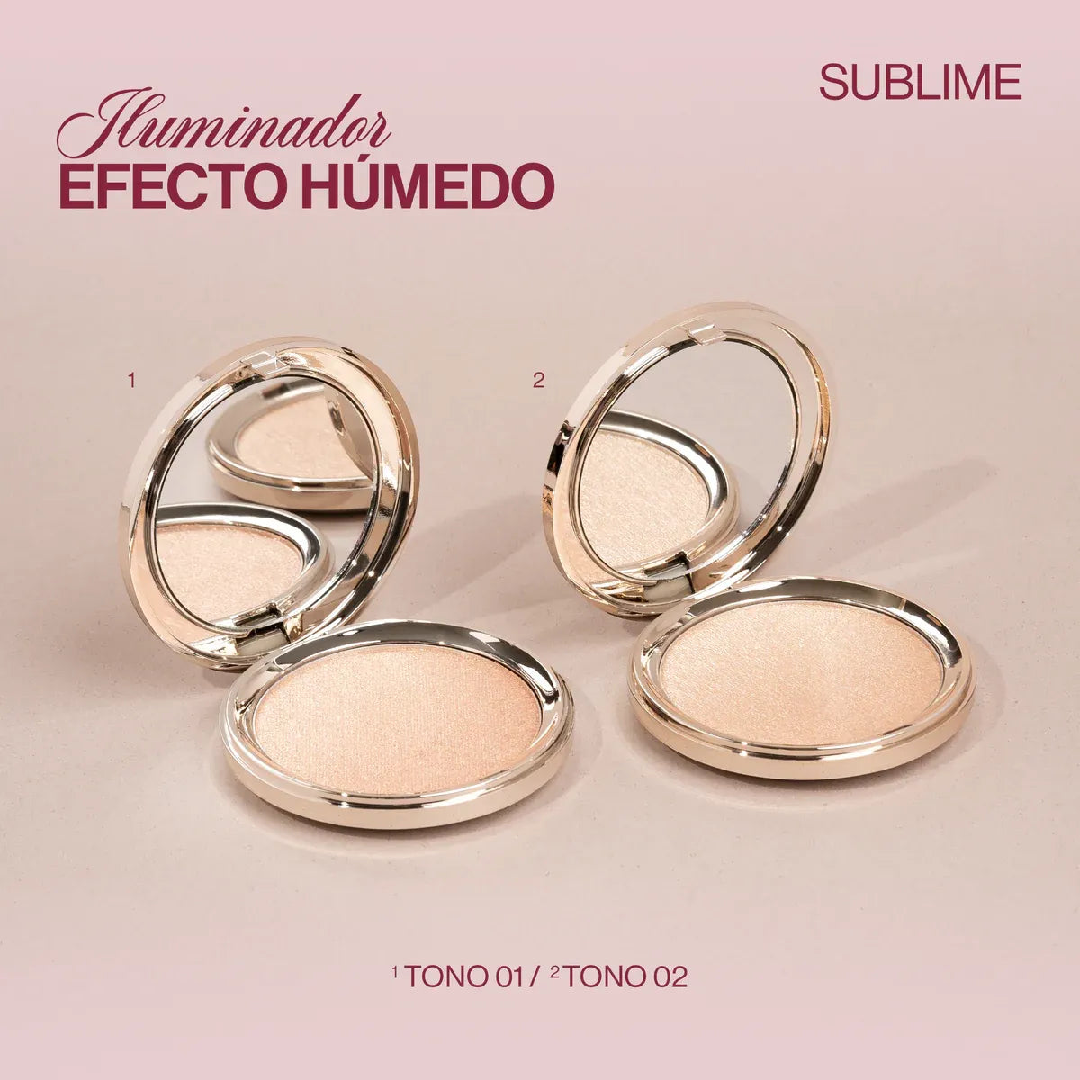 Iluminador Efecto Húmedo Sublime Highlighter Atenea
