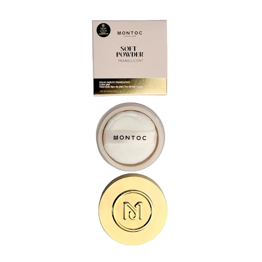 Polvo Suelto Soft Powder 01 Translucent Montoc X 30 Gr