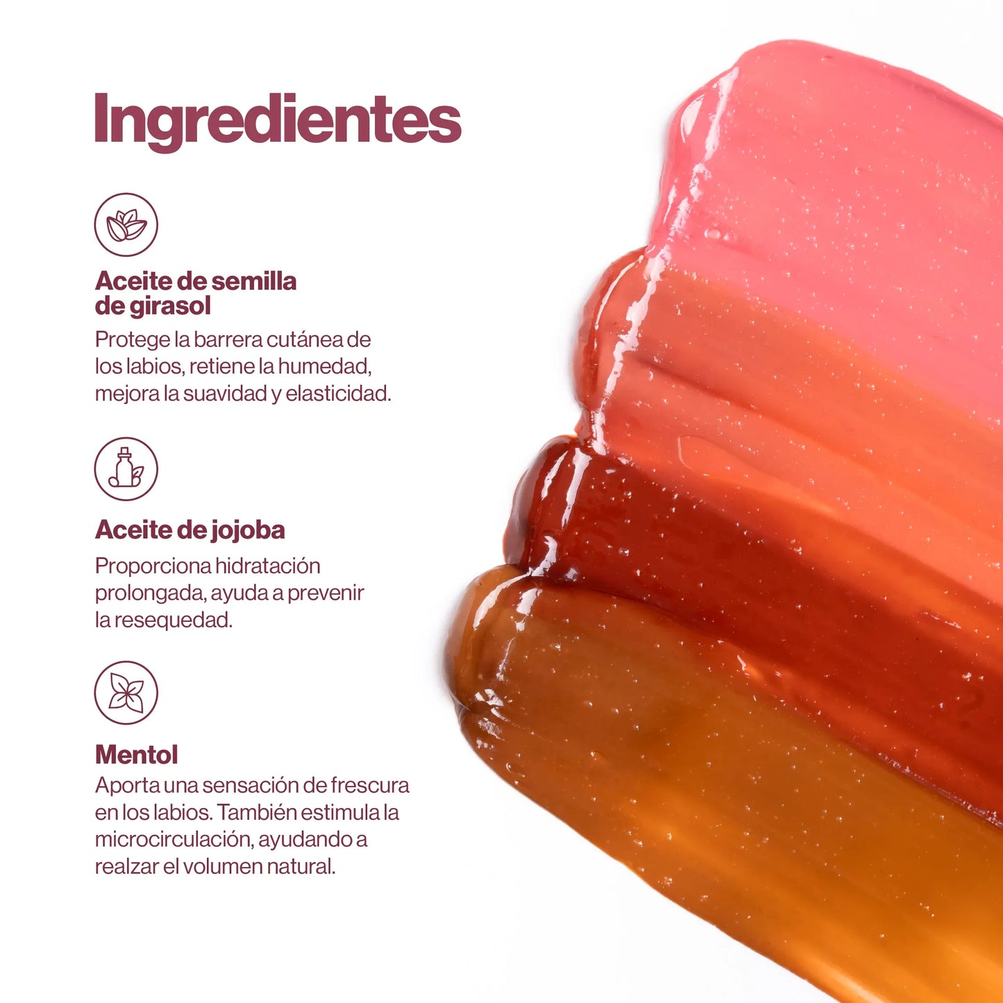 Lip Oil Tinted Atenea X 5 mL
