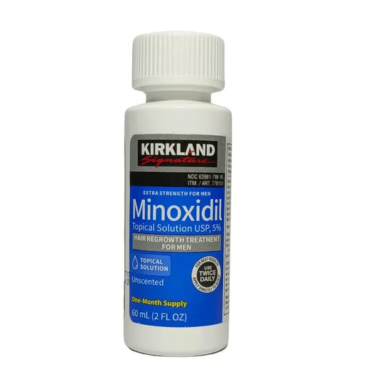 Tónico Capilar Minoxidil Kirkland 5 % X 60 mL