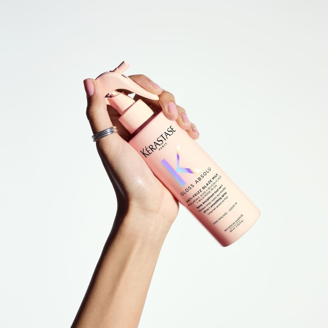 Spray Todo en 1 Gloss Absolu Anti-Frizz Glaze Milk Kerastase X 190 mL