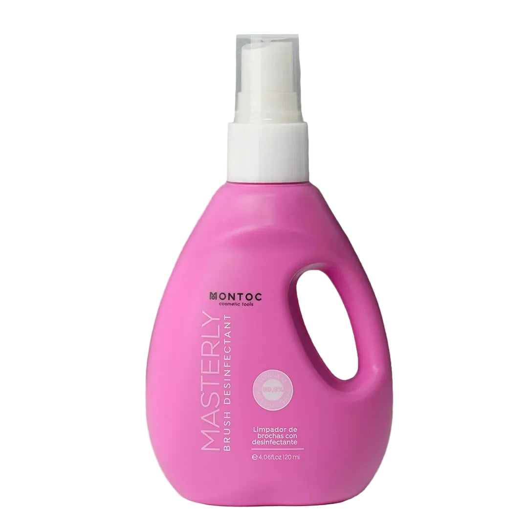 Limpiador De Brochas Con Desinfectante Masterly Montoc X 120 mL