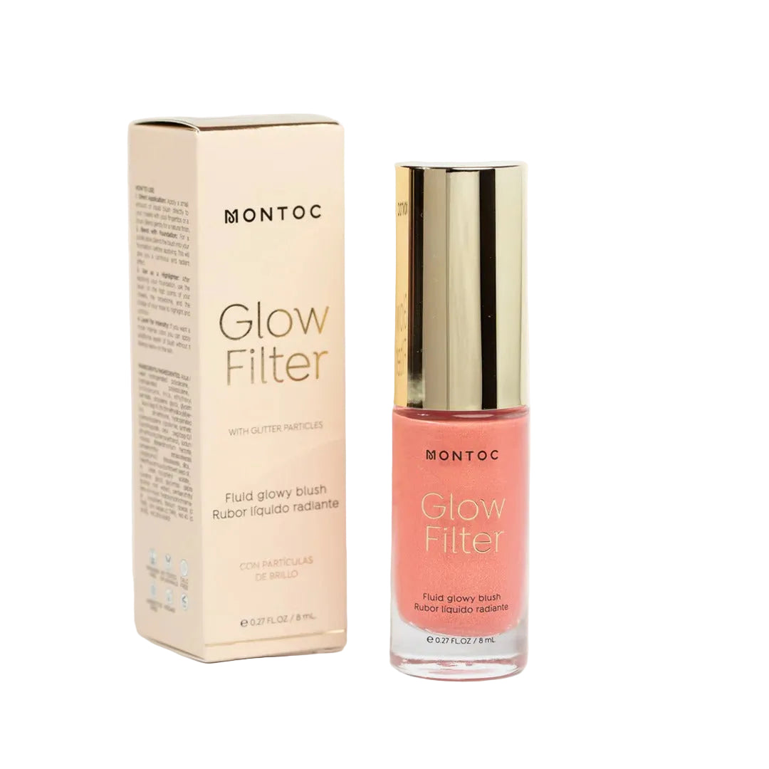 Rubor Liquido Glow Filter Montoc X 8 mL