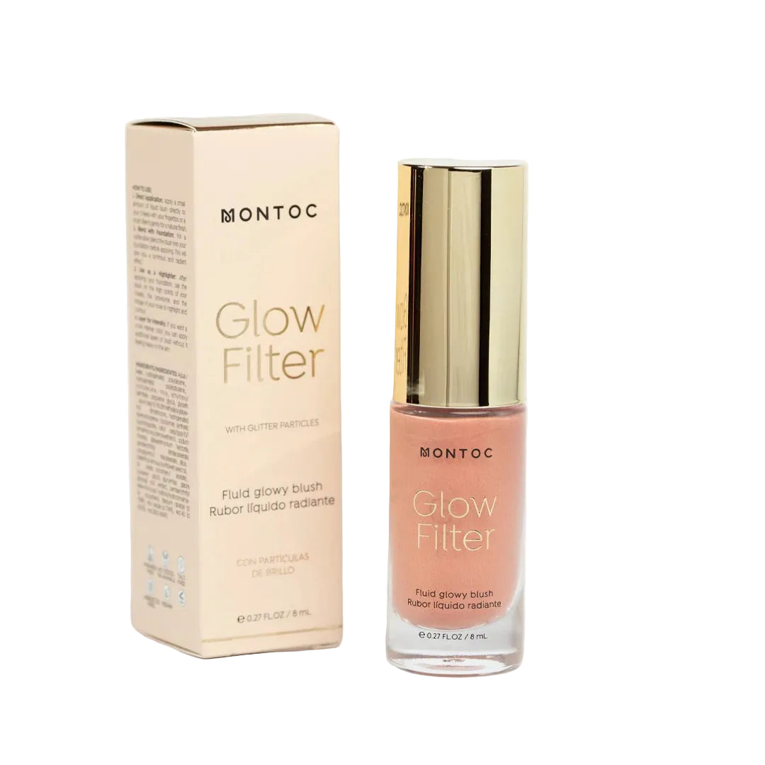 Rubor Liquido Glow Filter Montoc X 8 mL