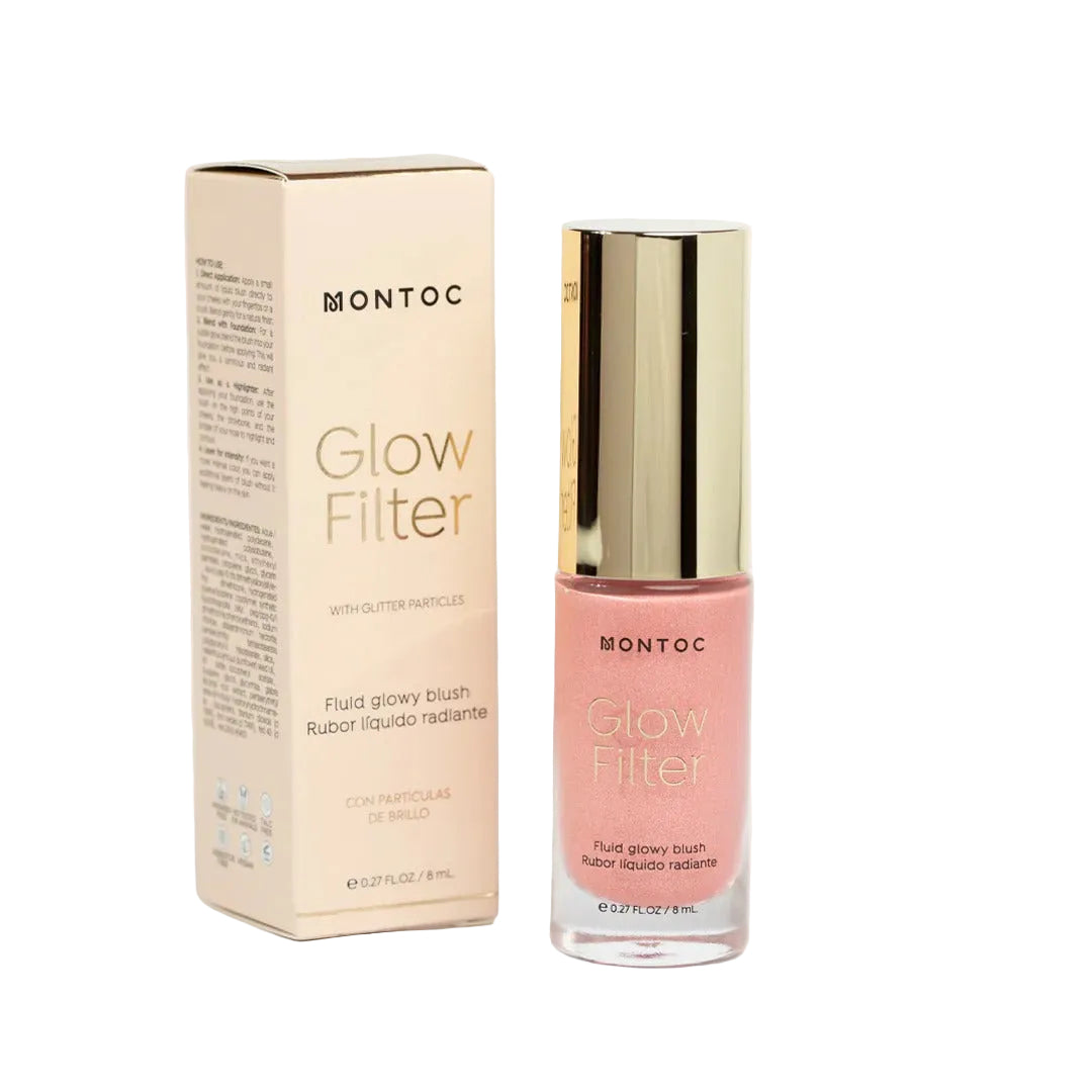 Rubor Liquido Glow Filter Montoc X 8 mL