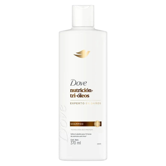 Shampoo Nutricion + Tri-Oleos Dove X 370 mL