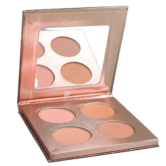 Paleta De Rubores Dolce Bella X 4 Tonos