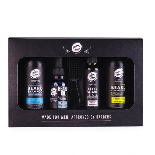 Kit Especial Para El Cuidado De La Barba X 4 Und