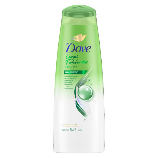 Shampoo Largos Fortalecidos + Biotina Dove X 400 mL